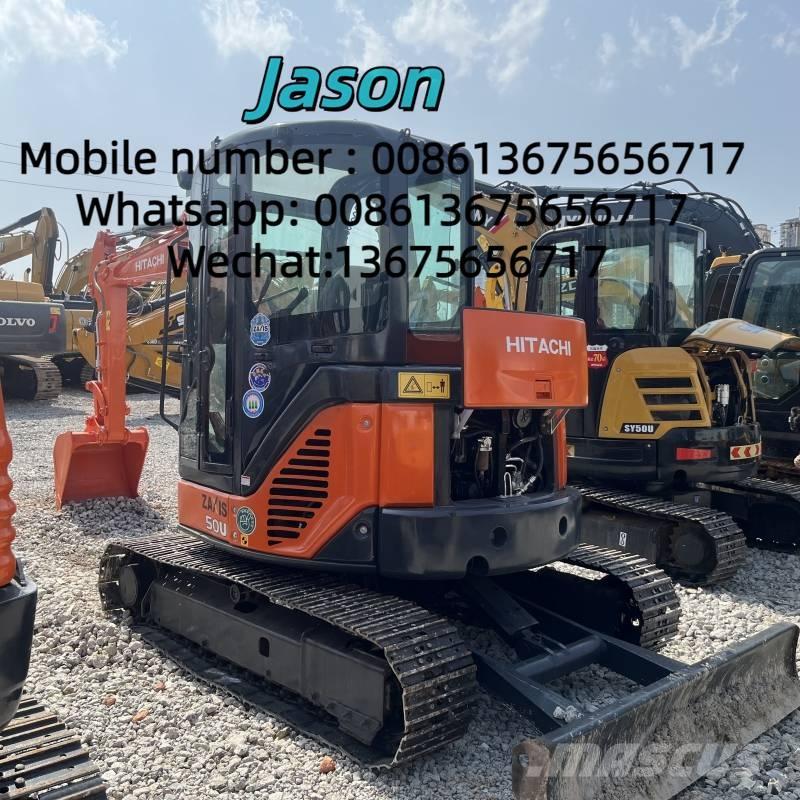 Hitachi ZX 50 U Minigrävare < 7t