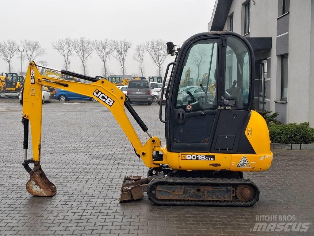 JCB 8018 CTS Minigrävare < 7t