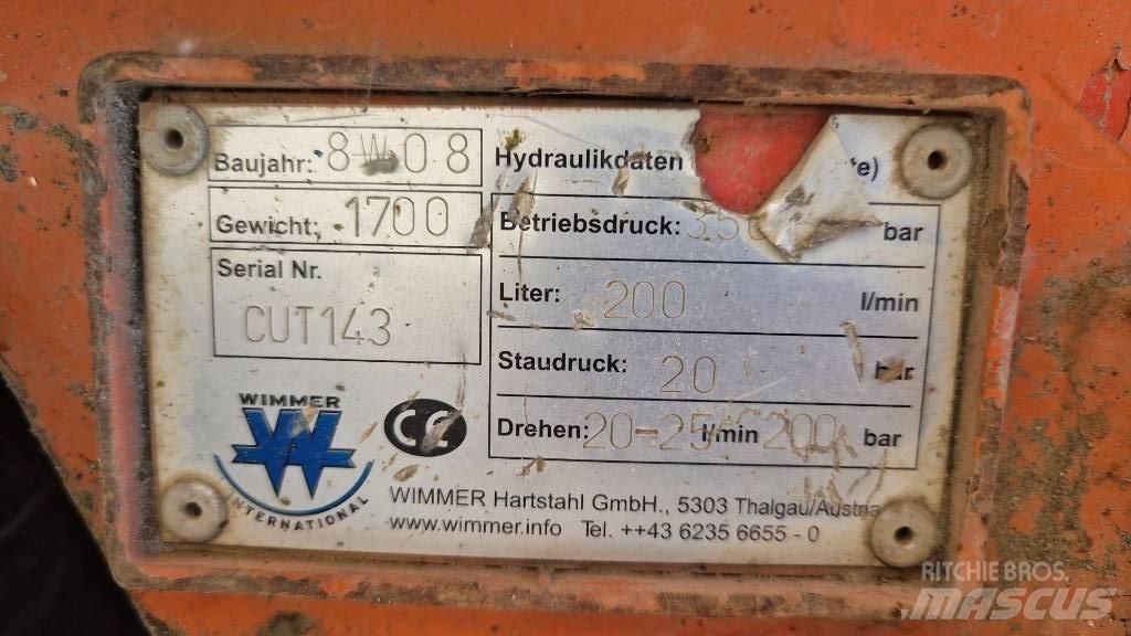 Wimmer Top Cut 550S Asfaltsskärare