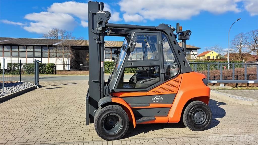 Linde H70D-03 Dieselmotviktstruckar