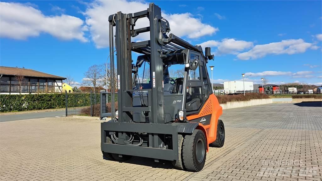 Linde H70D-03 Dieselmotviktstruckar