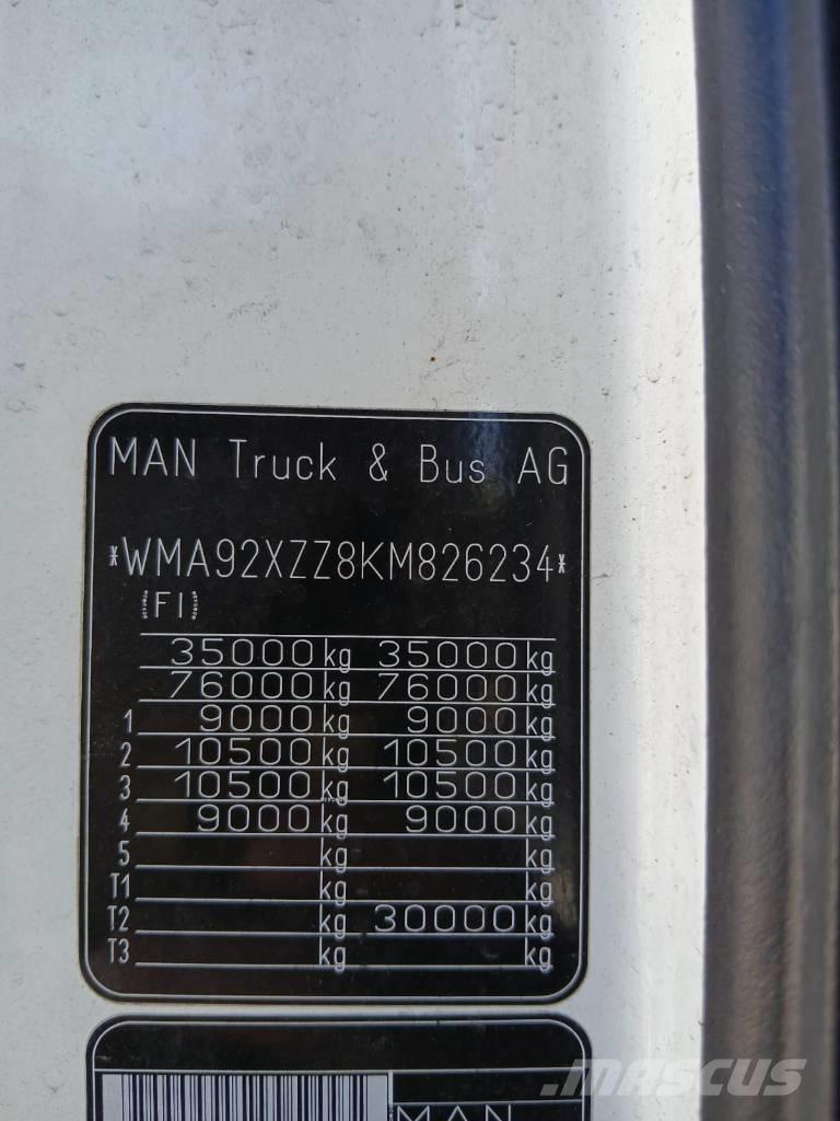 MAN TGX 35.580 Biltransportbilar