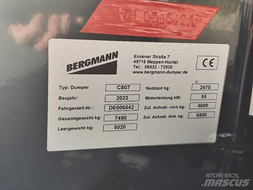 Bergmann C 807 S Midjestyrd dumper