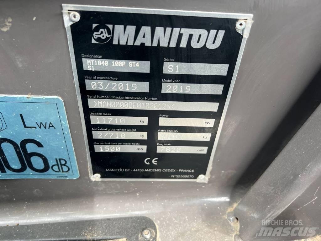 Manitou MT 1840 Teleskoplastare