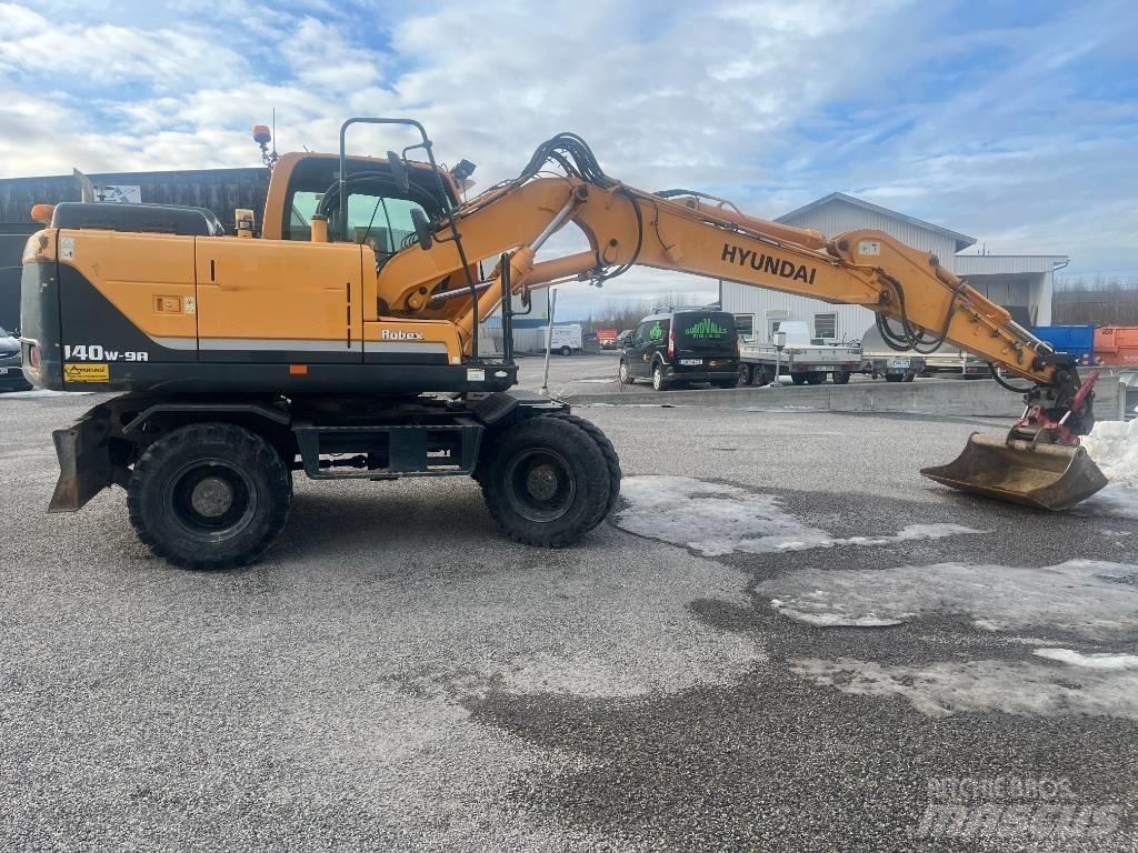 Hyundai 140w 9A Hjulgrävare