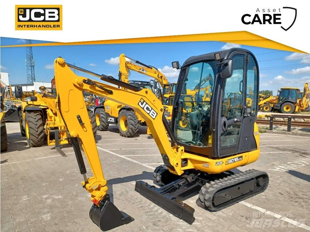 JCB 8018 CTS Minigrävare < 7t