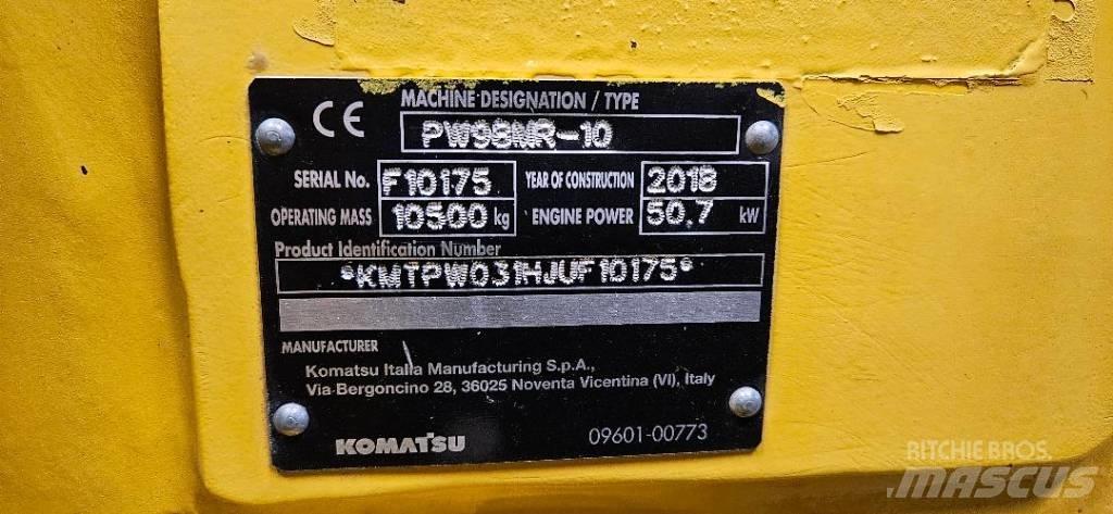 Komatsu PW98 MR10 Hjulgrävare