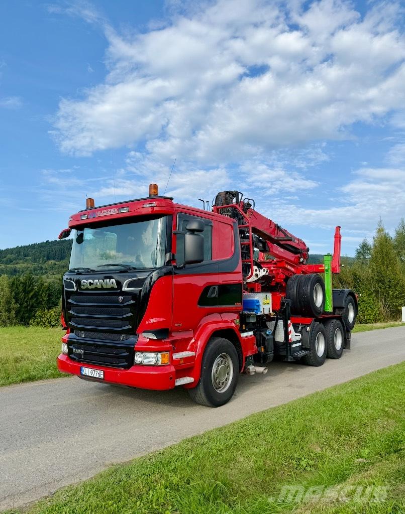 Scania R580 V8 6x4 Skåpbilar