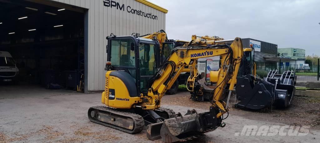 Komatsu PC30MR-5 Minigrävare < 7t