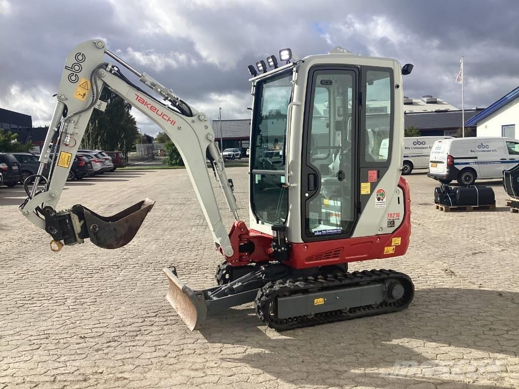 Takeuchi TB 216 Minigrävare < 7t