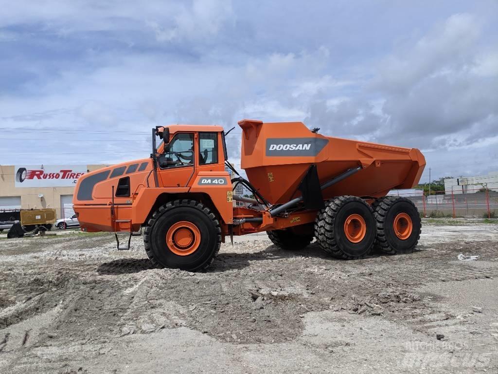 Doosan DA 40 Midjestyrd dumper