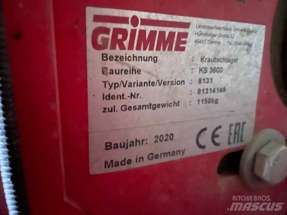 Grimme KS 3600 Potatisodlingsutrustning - Övrigt