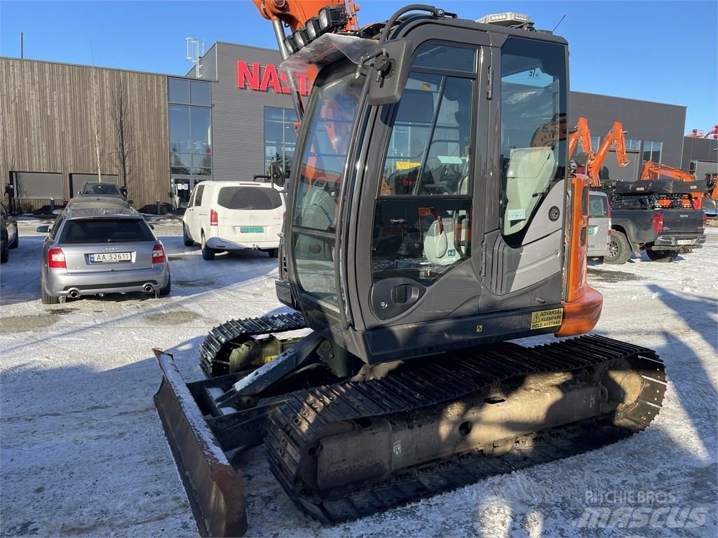 Hitachi ZX 85 US-5 A Midigrävmaskiner 7t - 12t