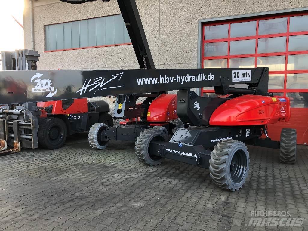 JLG E 600 JP Teleskop bomliftar