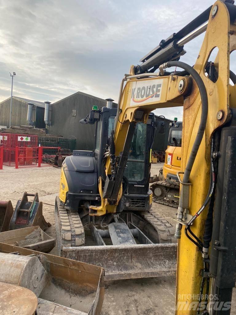 Yanmar Vio 50-6B Minigrävare < 7t