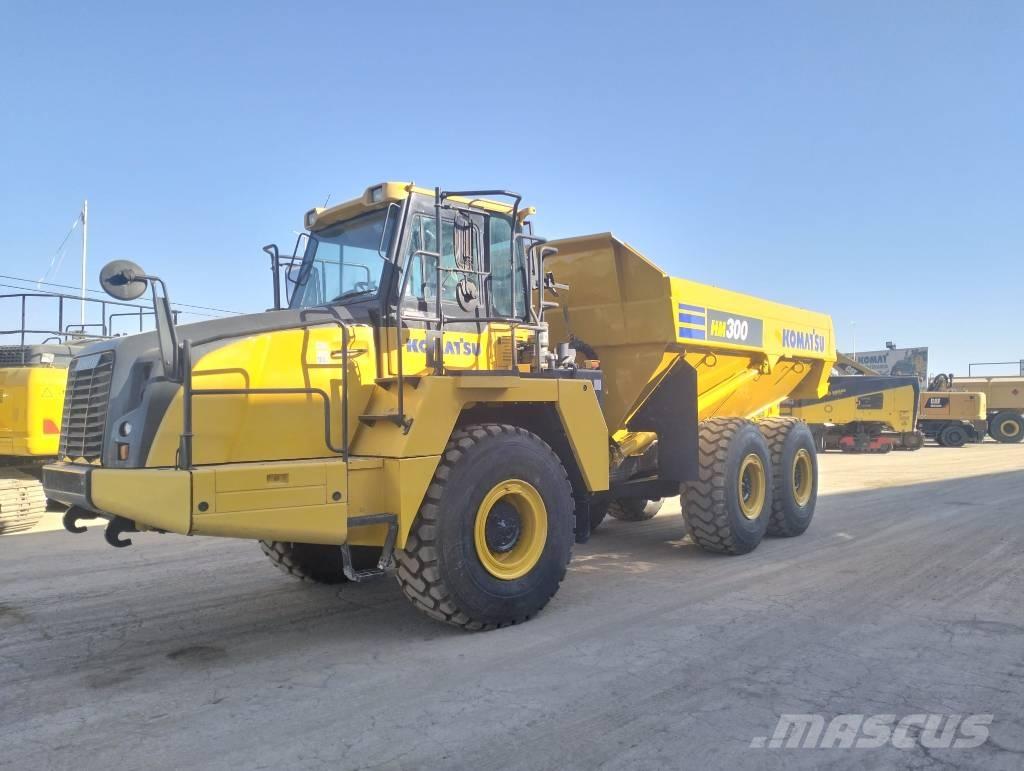 Komatsu HM 300-5EO Midjestyrd dumper