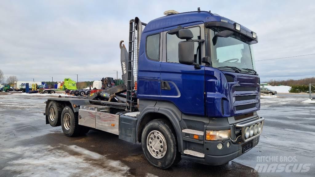 Scania R500 6X2 Lastväxlare/Krokbilar