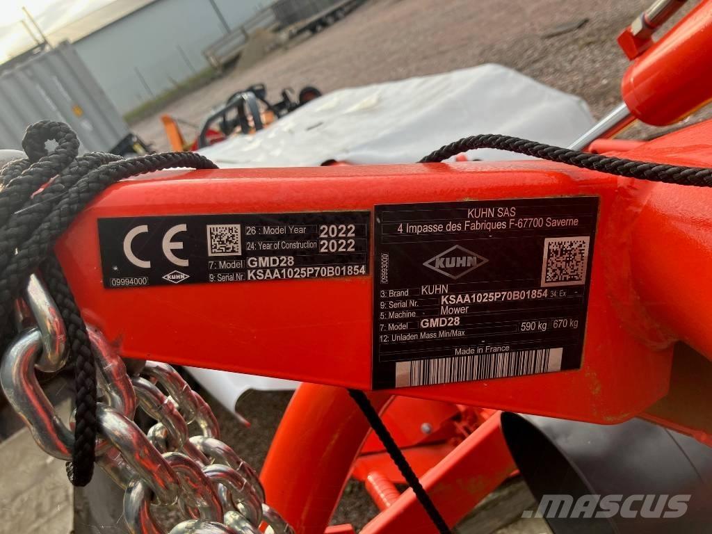 Kuhn GMD 280 Slåttermaskiner
