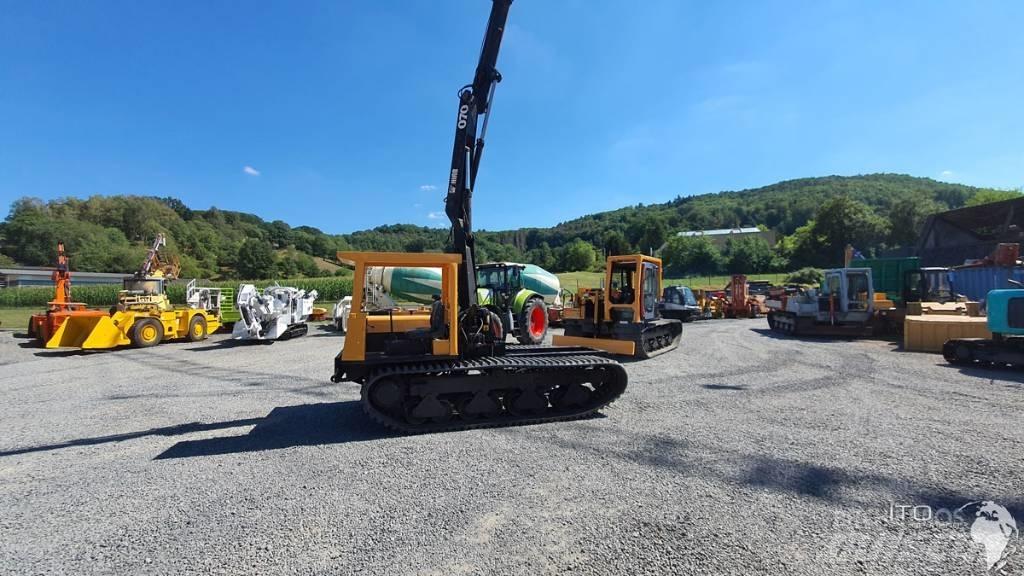 Morooka MST 800 E Bangående Kranar