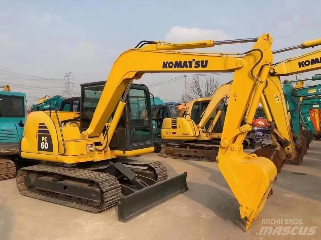 Komatsu PC60-8 Minigrävare < 7t