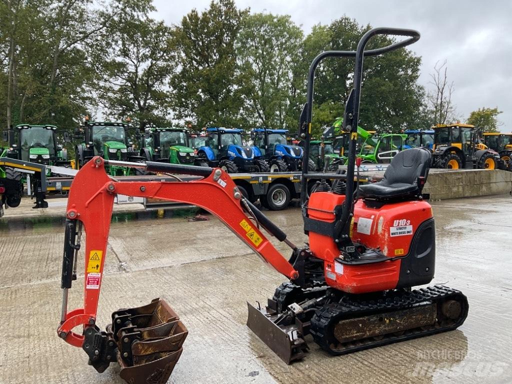 Kubota U 10-3 Minigrävare < 7t