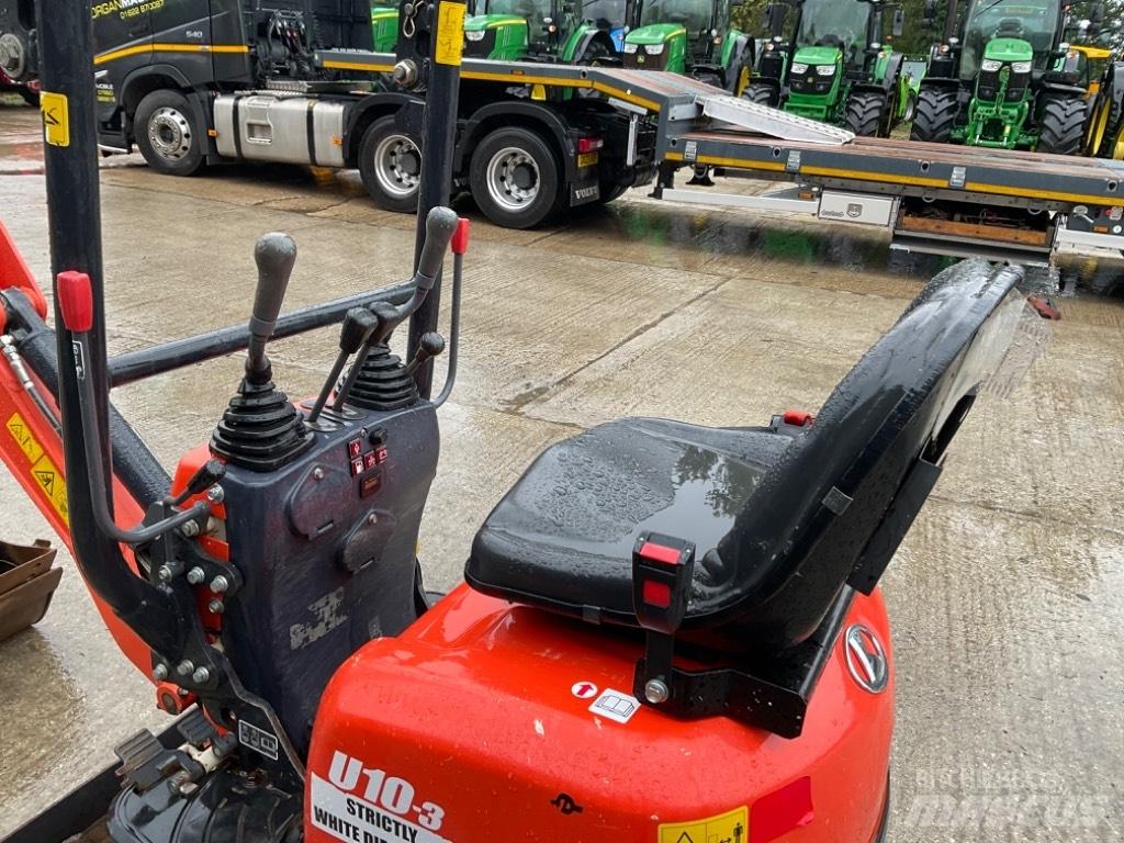 Kubota U 10-3 Minigrävare < 7t