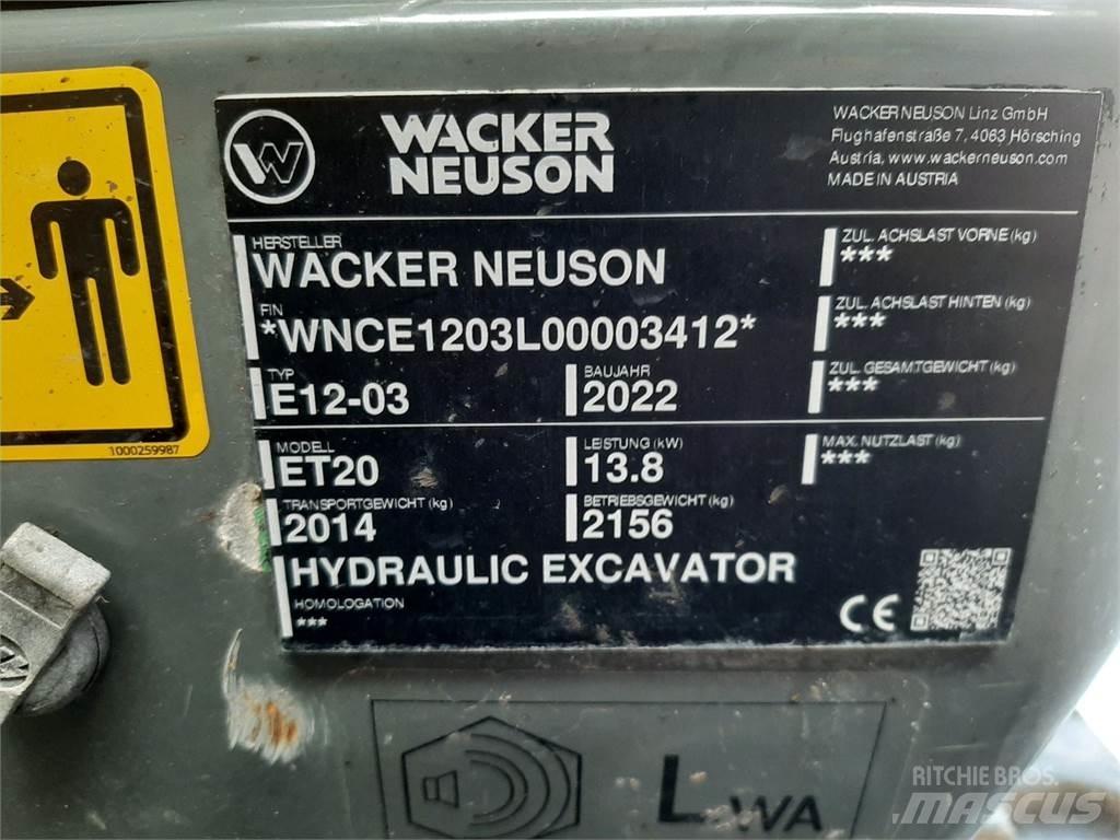 Wacker Neuson ET20 Bandgrävare