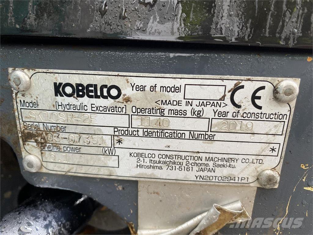 Kobelco SK10SR-2 Hjulgrävare