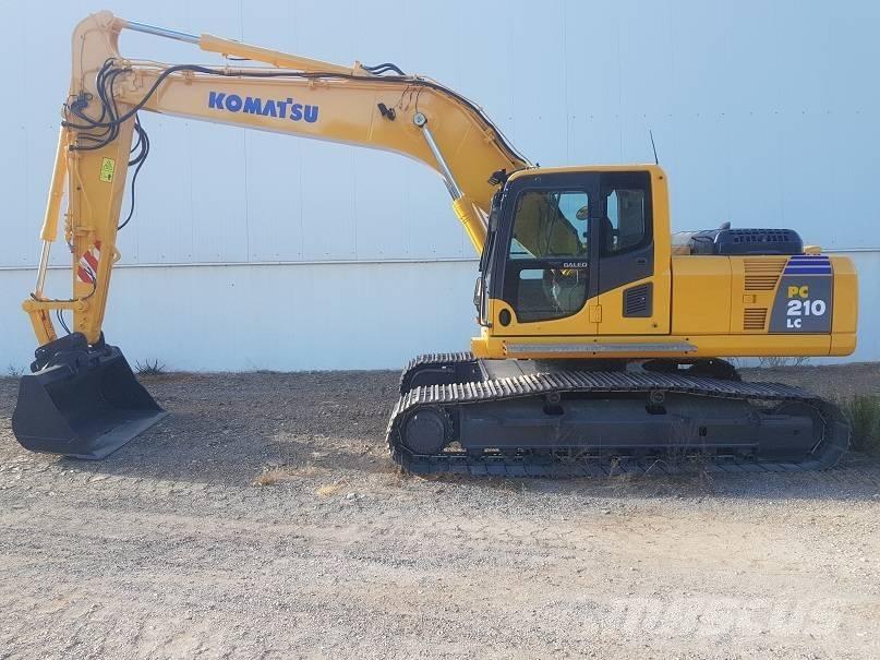 Komatsu PC 210 LC-8 Bandgrävare