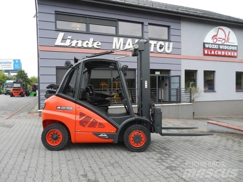 Linde H40T-02 Gasolmotviktstruckar