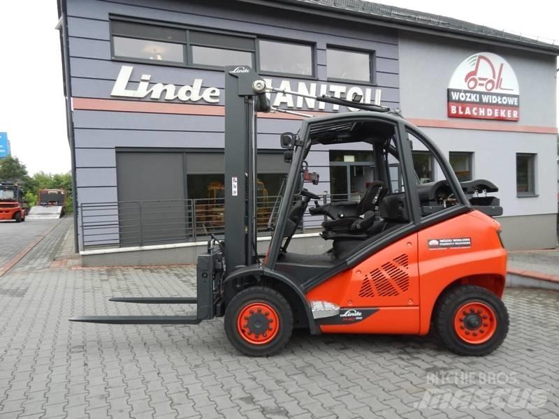 Linde H40T-02 Gasolmotviktstruckar