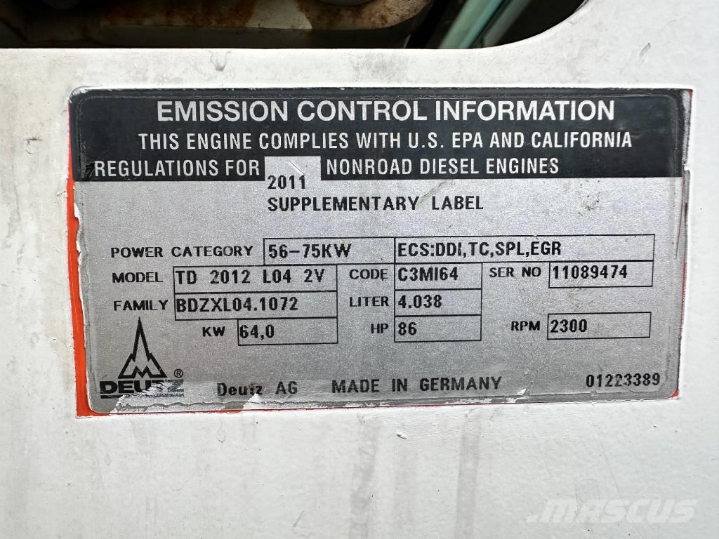 Hamm DV 70 VV Tvåvalsvältar