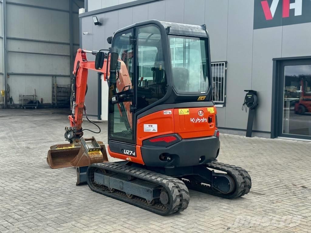 Kubota U 27-4 Minigrävare < 7t