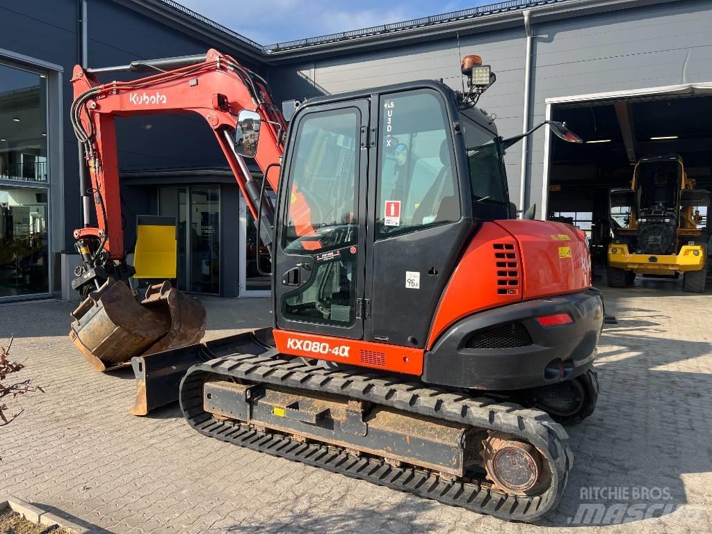 Kubota KX 080-4 Midigrävmaskiner 7t - 12t