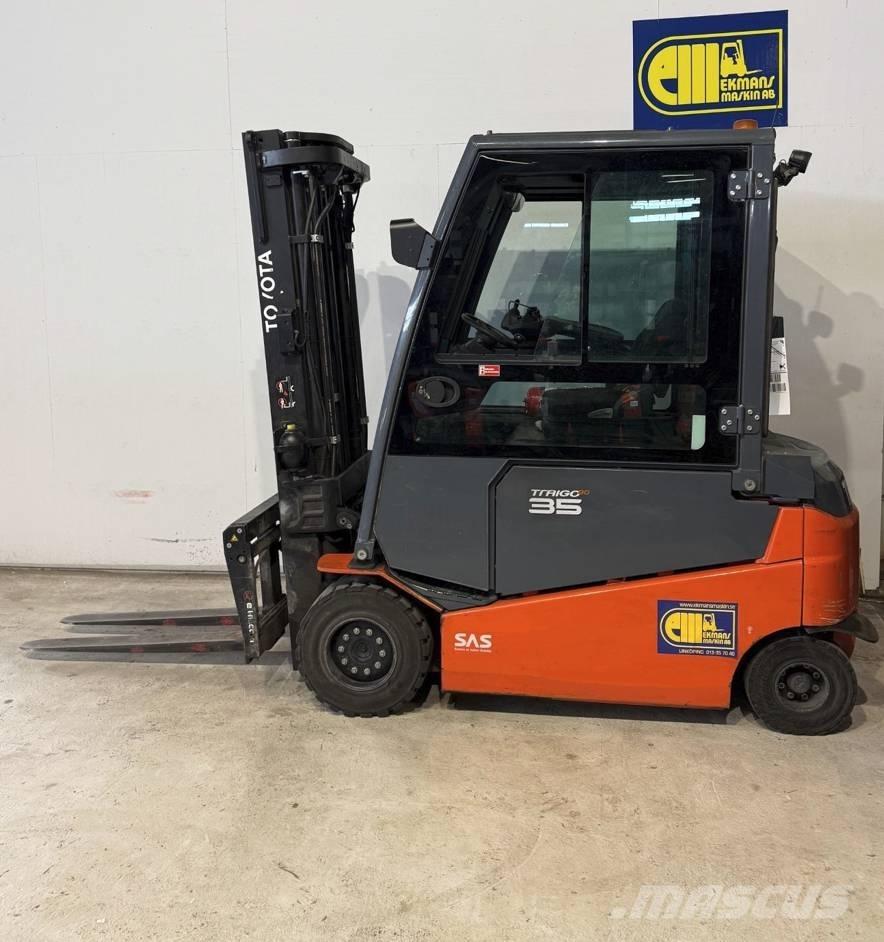 Toyota truck 8FBMT35 Elmotviktstruckar