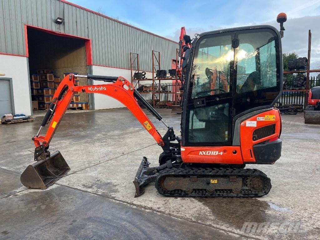 Kubota KX 018-4 Minigrävare < 7t