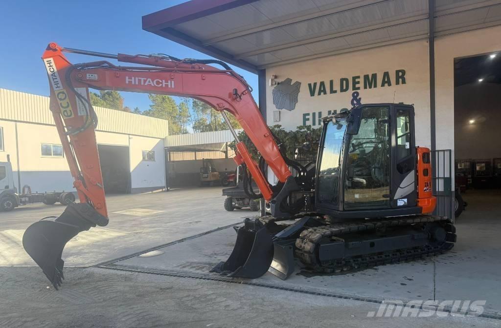 Hitachi ZX 85 US B-5 Midigrävmaskiner 7t - 12t