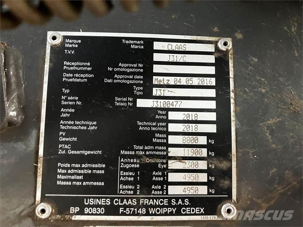 CLAAS 5200 FC Fyrkantspressar