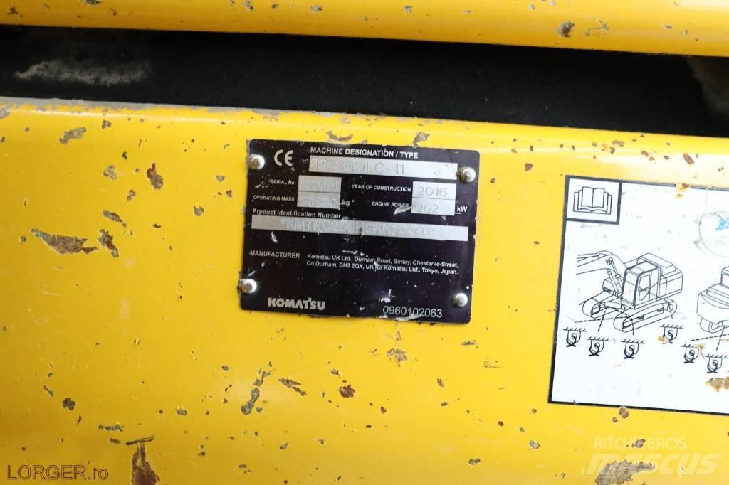 Komatsu PC 360 LC - 11 Bandgrävare