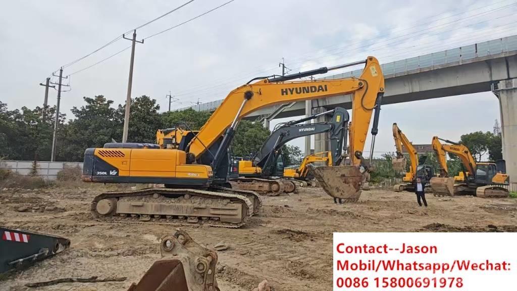Hyundai Robex 350vs Bandgrävare