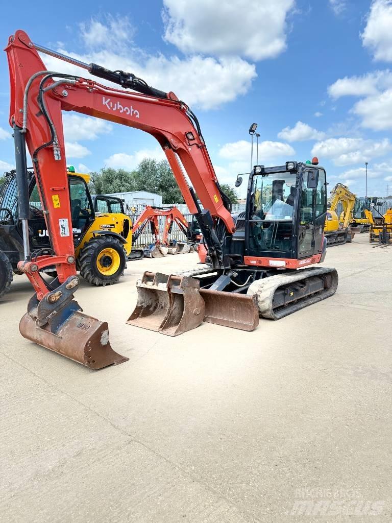 Kubota KX 080-4 Midigrävmaskiner 7t - 12t