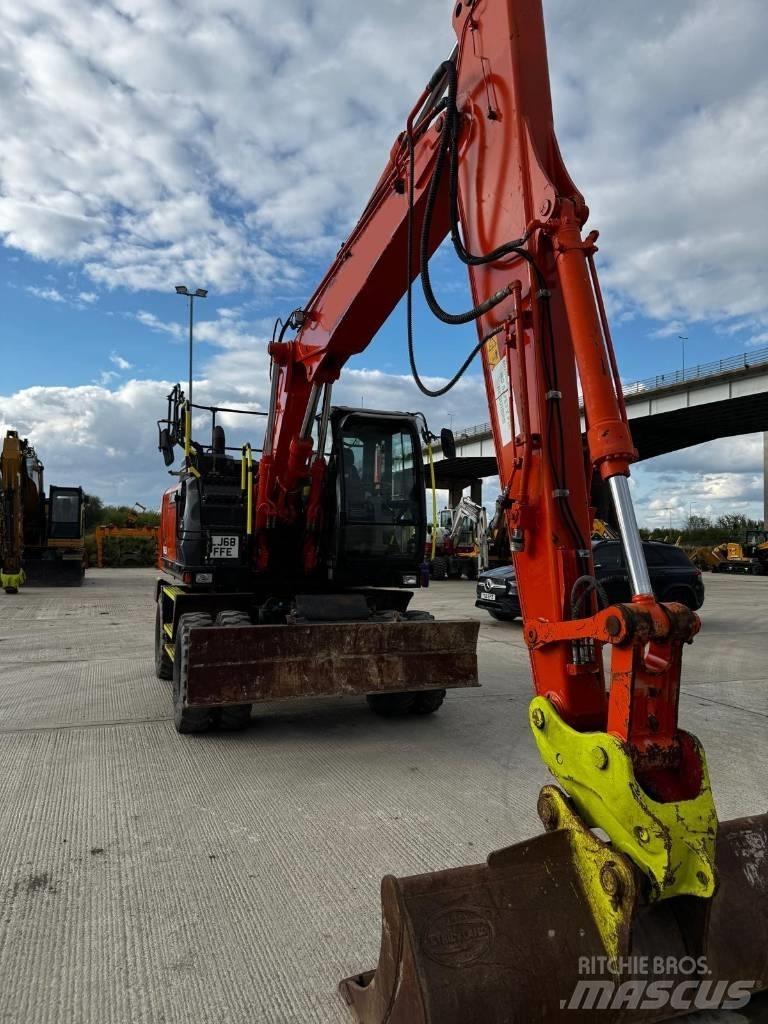 Hitachi ZX 145 W-6 Hjulgrävare