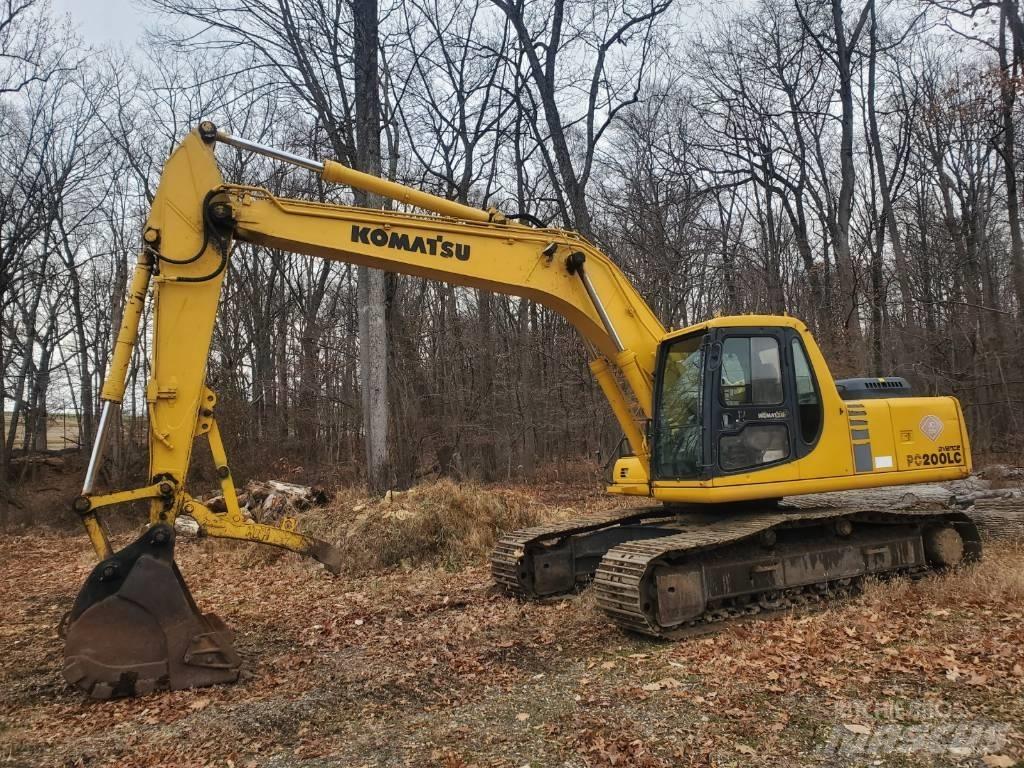 Komatsu PC200LC Bandgrävare