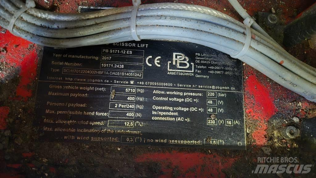 PB S 171-12 ES Saxliftar
