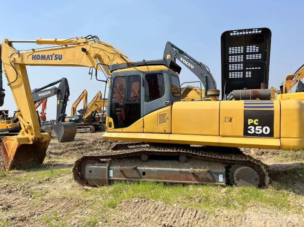 Komatsu PC350 Bandgrävare