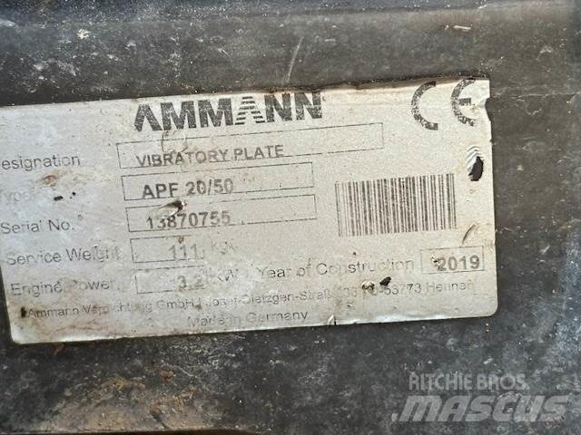 Ammann APF 20/50 Markvibratorer