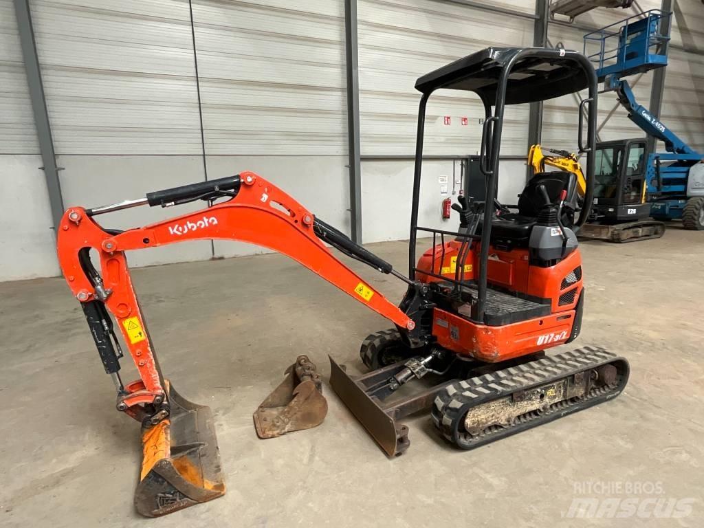 Kubota U 17-3 A Minigrävare < 7t
