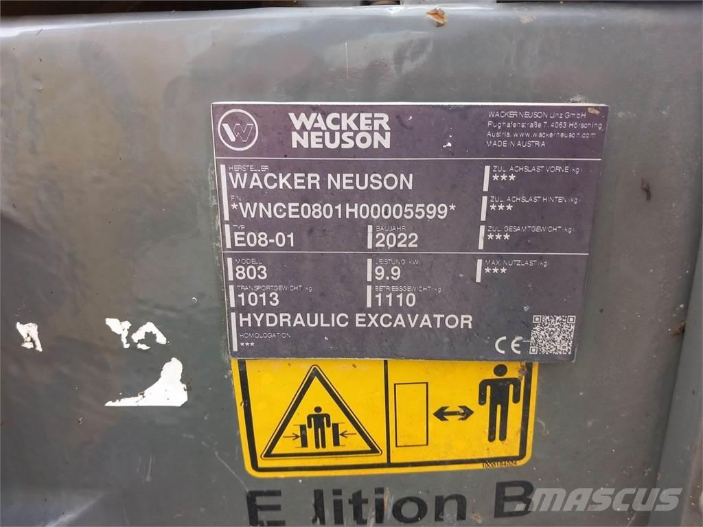 Wacker Neuson 803 Bandgrävare