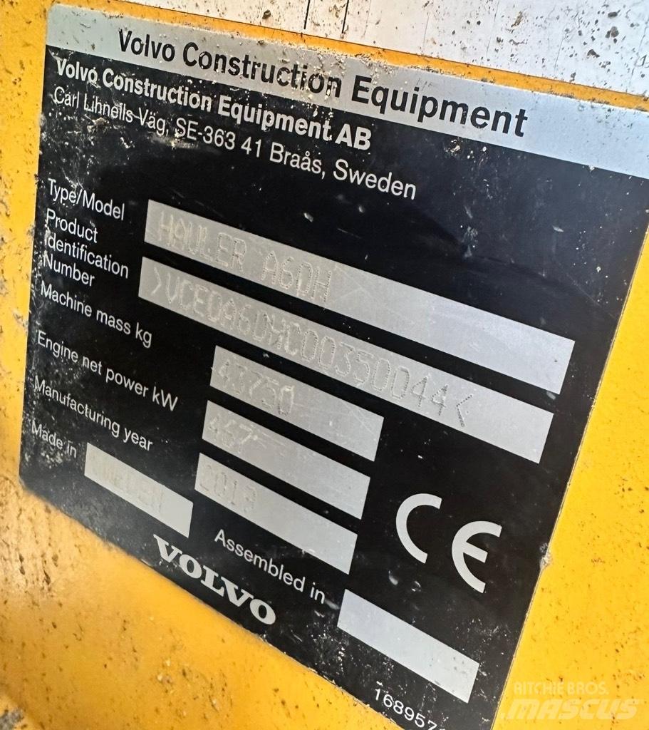 Volvo A 60 H Midjestyrd dumper