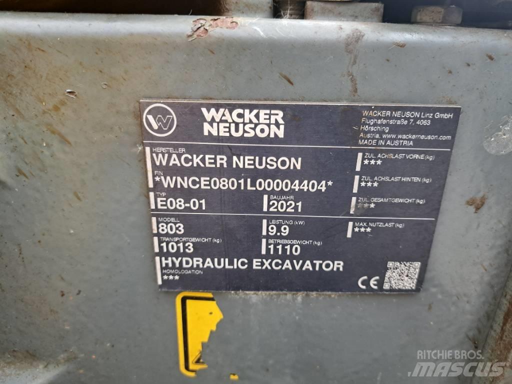 Wacker Neuson 803 Bandgrävare